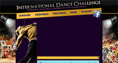 Desktop Screenshot of internationaldancechallenge.com